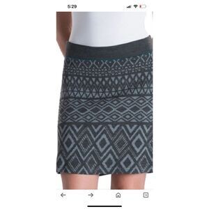 Kuhl Adriana Merino Wool Stretch Skirt XS